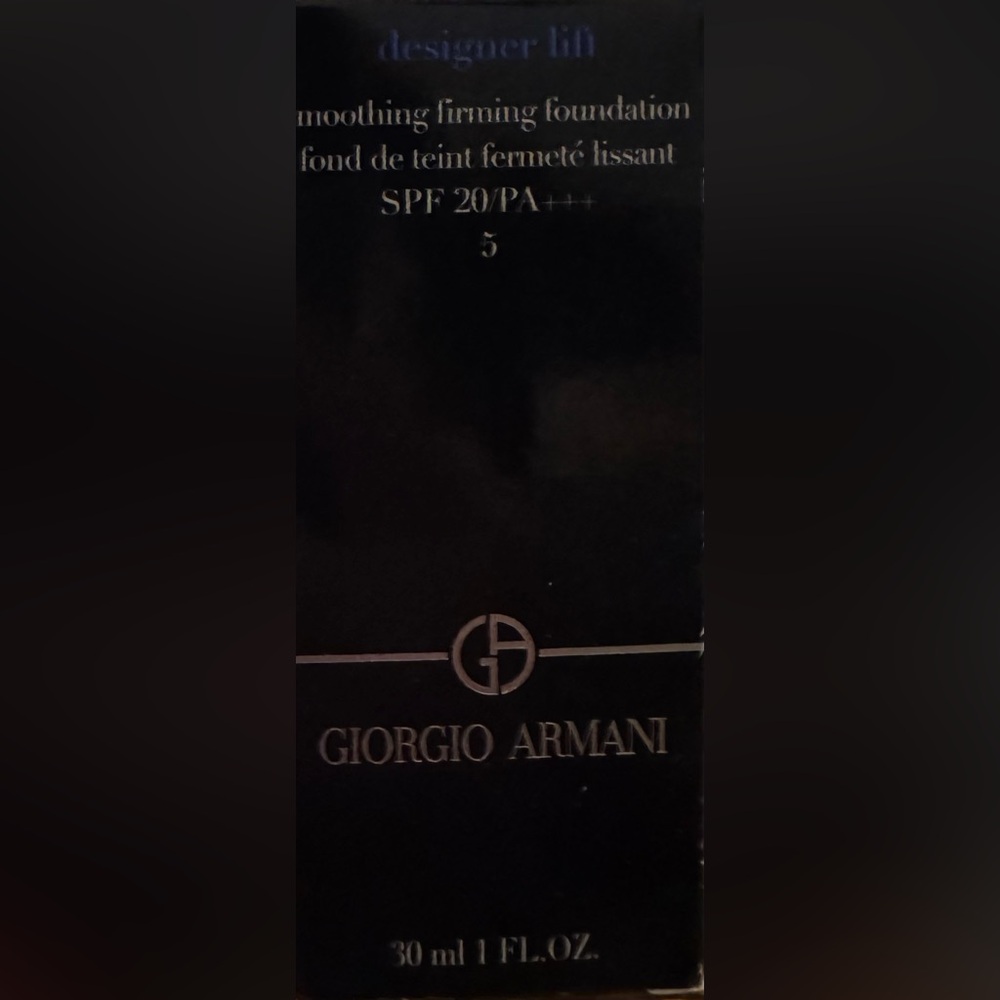 Giorgio Armani Smoothing Firming Foundation Shade 5